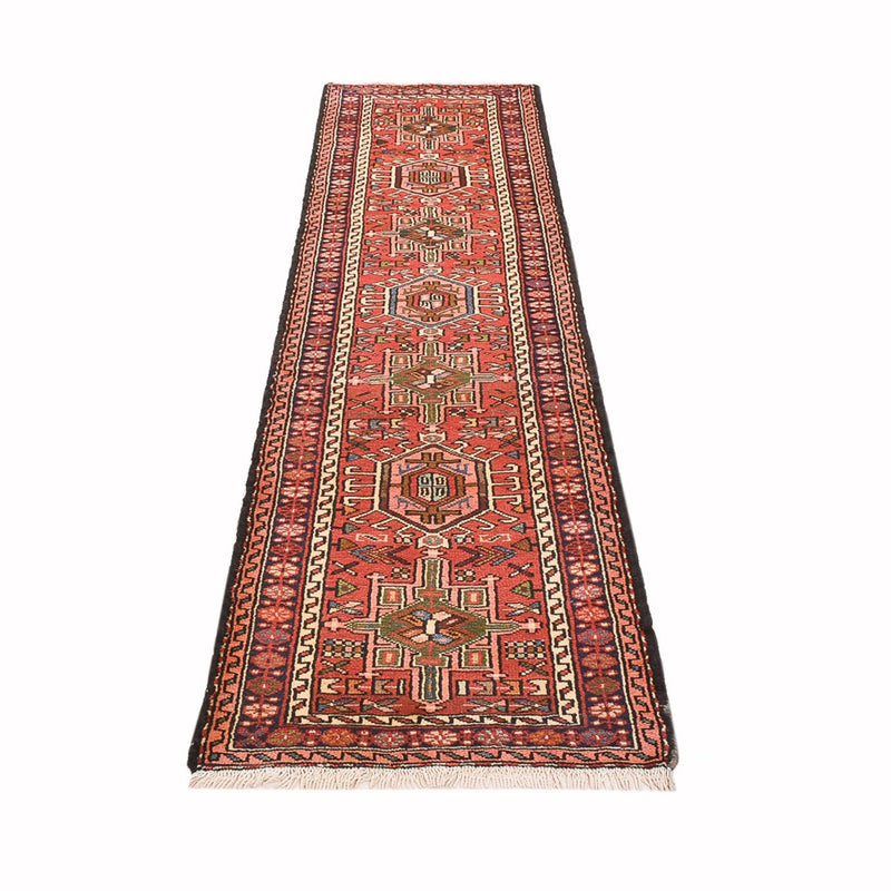 Alfombra de pasillo Alfombra persa - Nómada - 295 x 70 cm - rojo claro