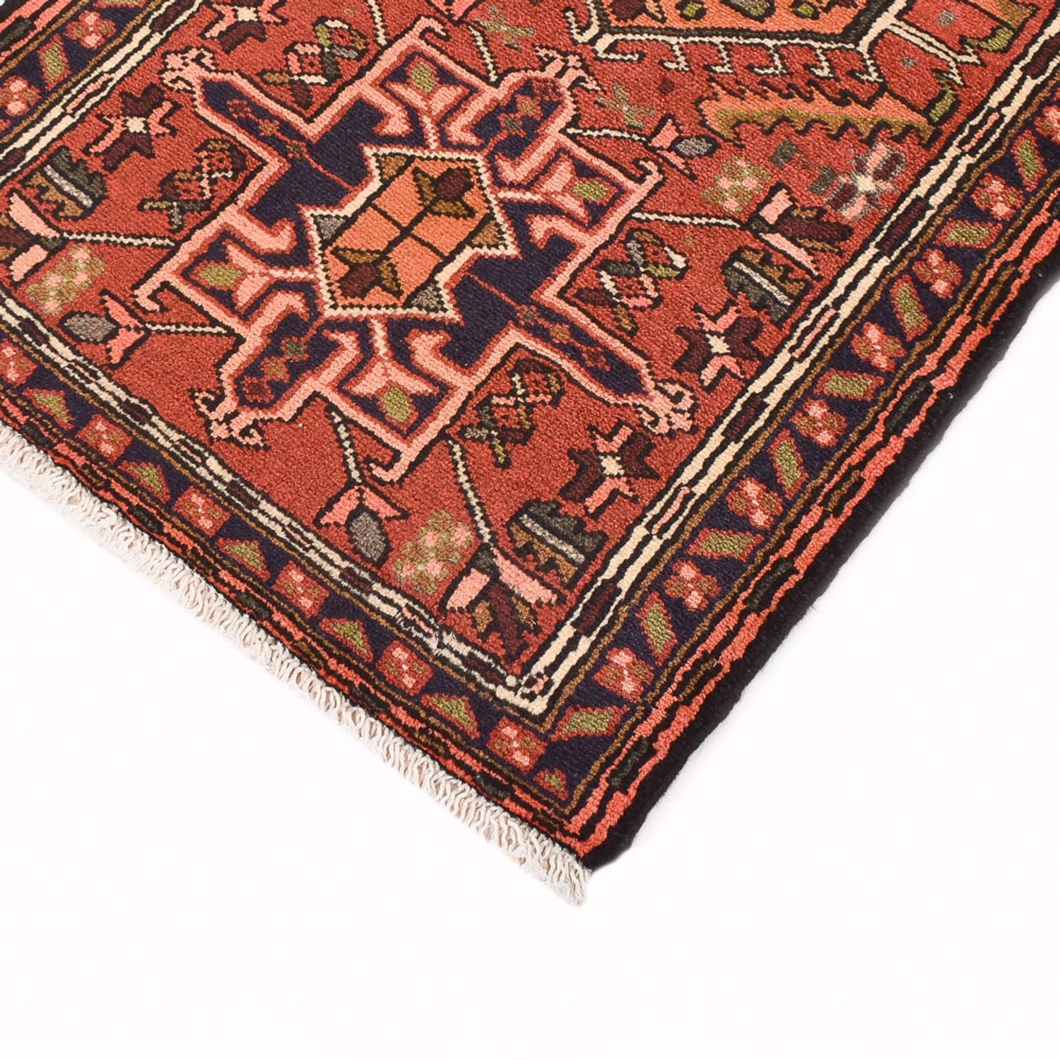 Alfombra de pasillo Alfombra persa - Nómada - 285 x 69 cm - rojo claro