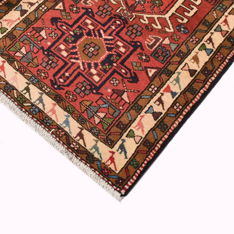 Alfombra de pasillo Alfombra persa - Nómada - 310 x 77 cm - rojo