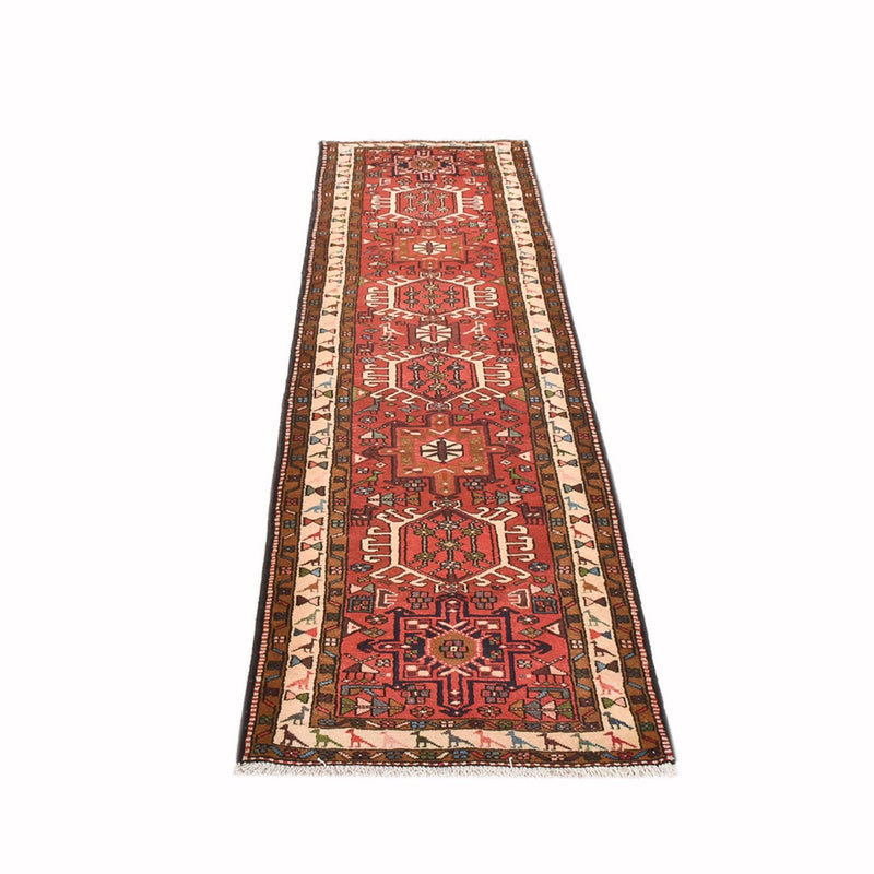Alfombra de pasillo Alfombra persa - Nómada - 310 x 77 cm - rojo