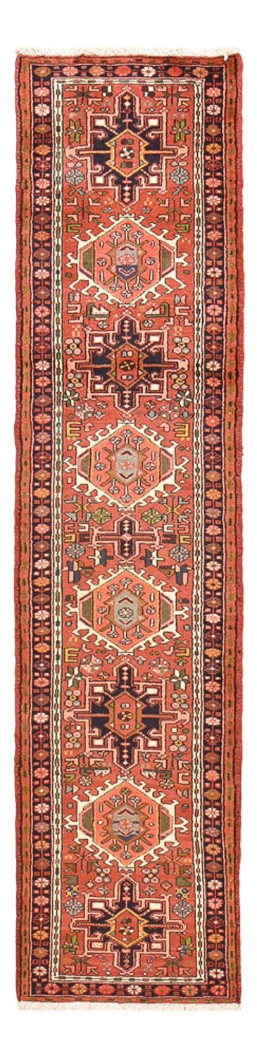 Alfombra de pasillo Alfombra persa - Nómada - 277 x 70 cm - rojo claro