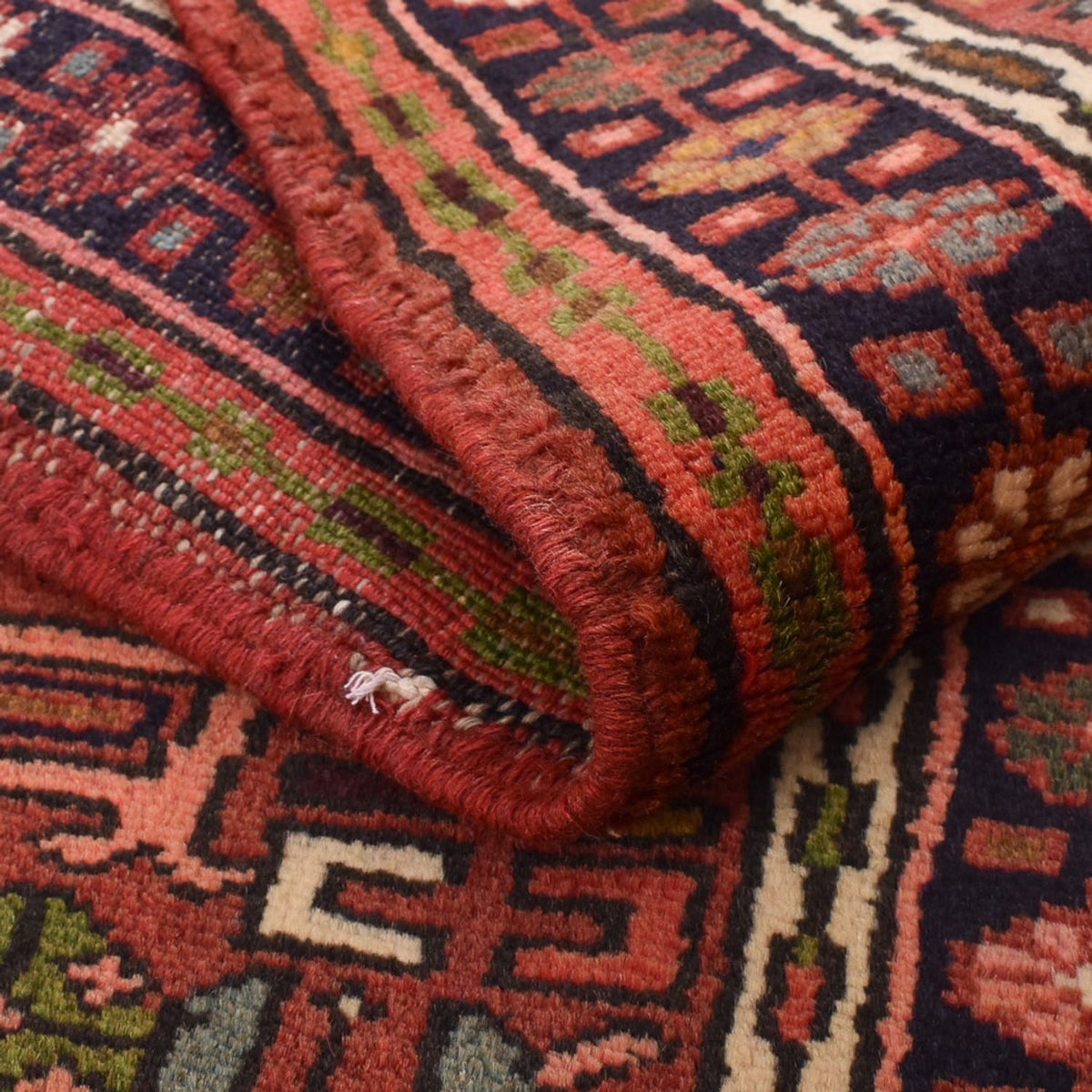 Alfombra de pasillo Alfombra persa - Nómada - 277 x 70 cm - rojo claro