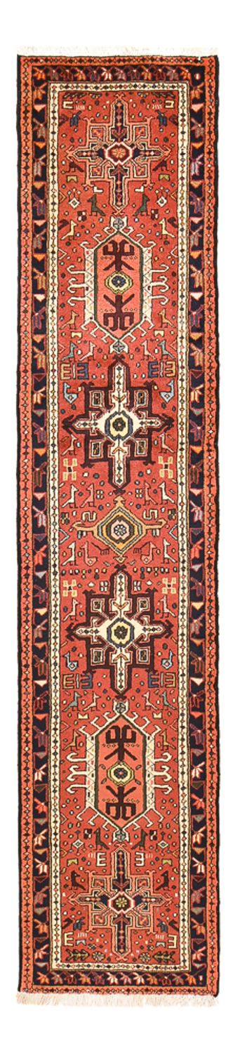 Alfombra de pasillo Alfombra persa - Nómada - 290 x 67 cm - rojo claro