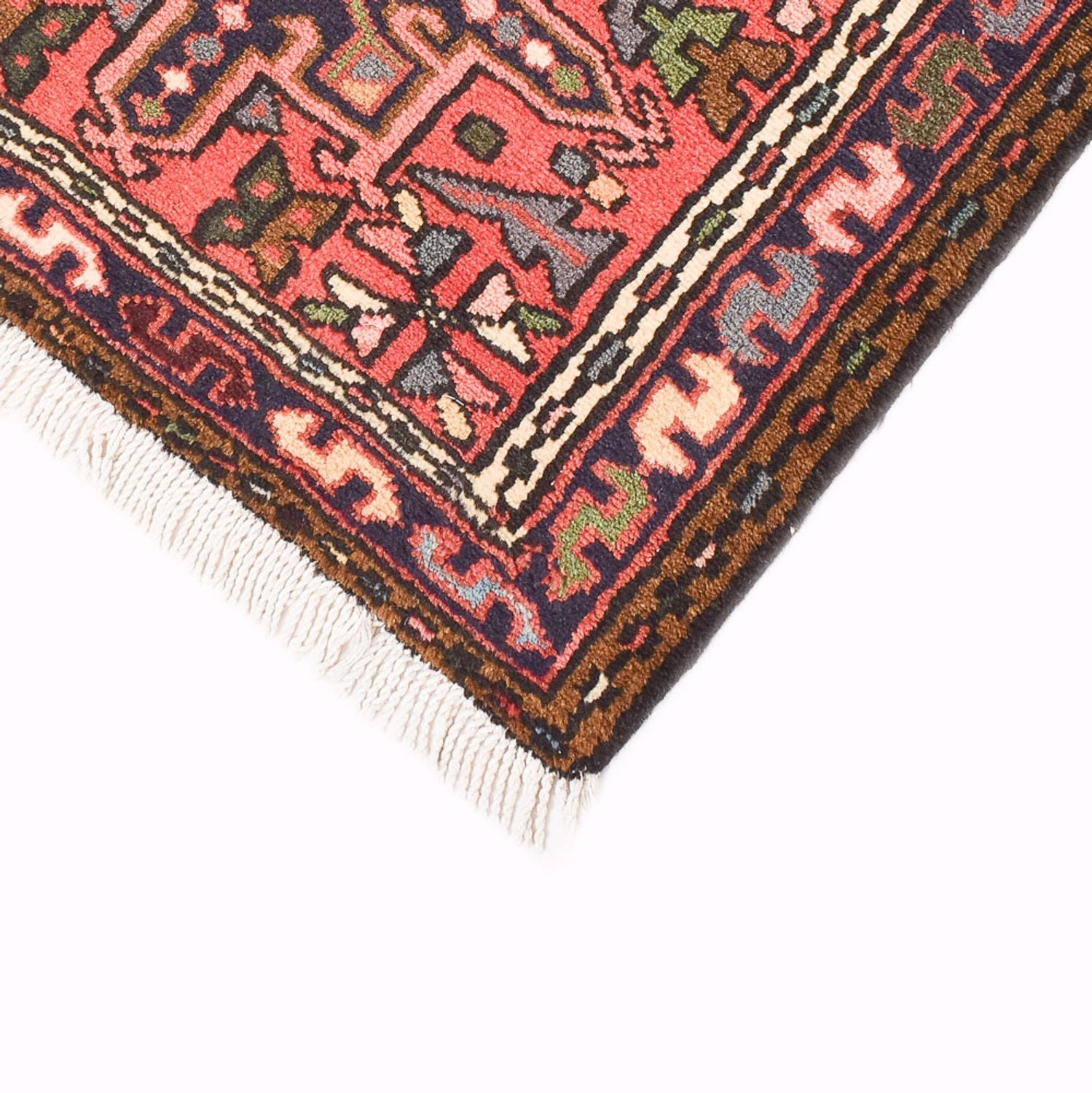 Alfombra de pasillo Alfombra persa - Nómada - 290 x 71 cm - rojo claro