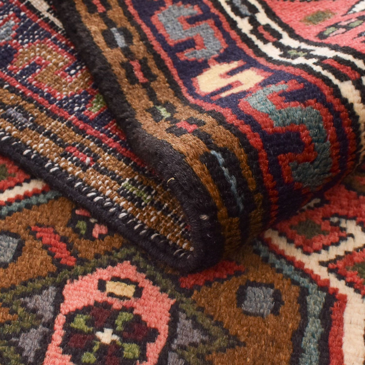 Alfombra de pasillo Alfombra persa - Nómada - 290 x 71 cm - rojo claro