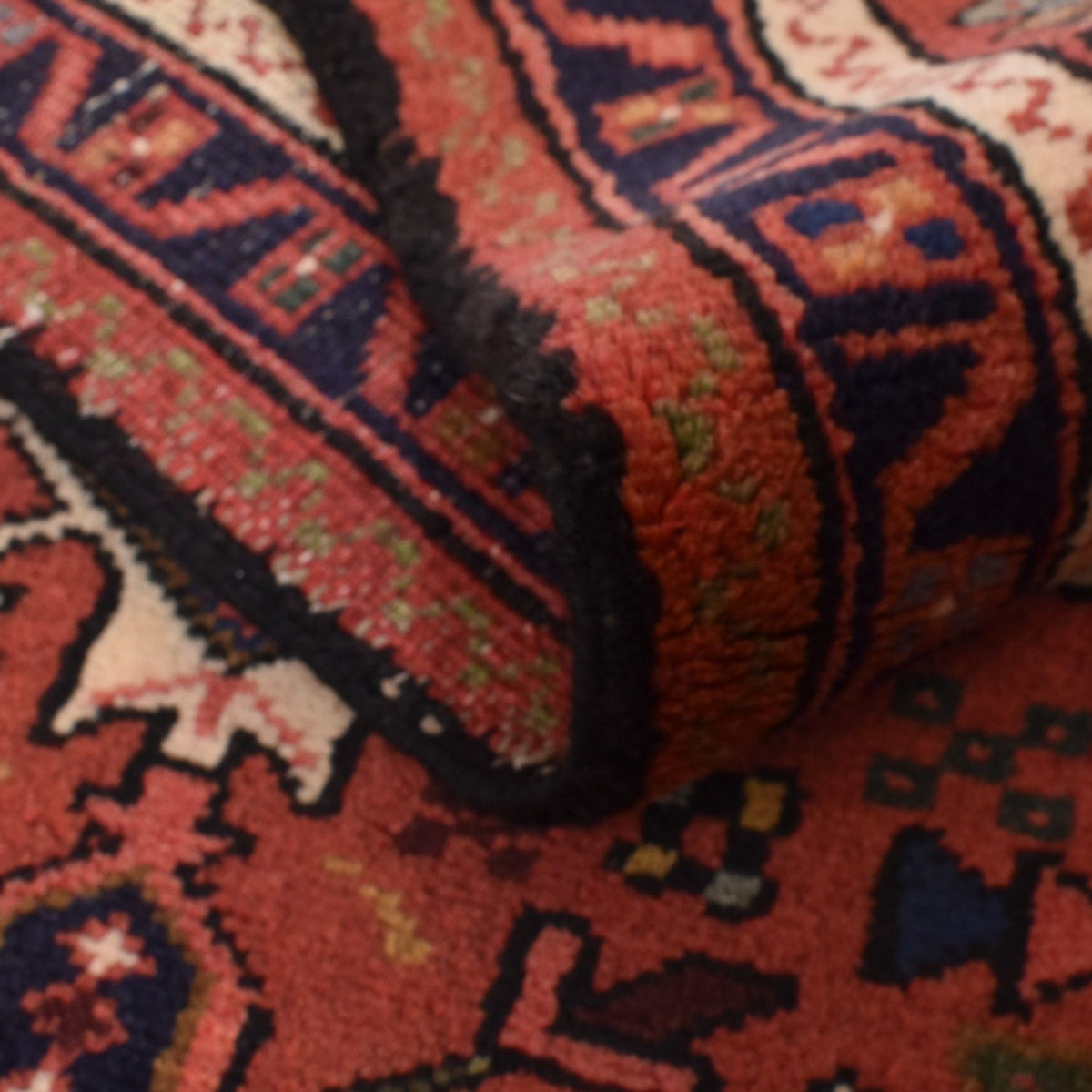 Alfombra de pasillo Alfombra persa - Nómada - 302 x 75 cm - rojo claro