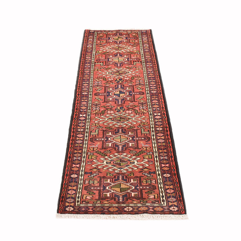 Alfombra de pasillo Alfombra persa - Nómada - 278 x 69 cm - rojo claro