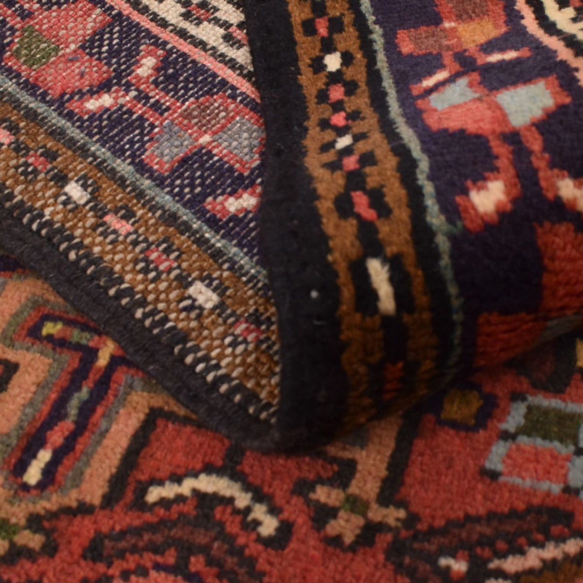 Alfombra de pasillo Alfombra persa - Nómada - 278 x 71 cm - rojo claro