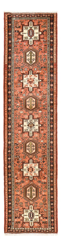 Alfombra de pasillo Alfombra persa - Nómada - 288 x 73 cm - rojo claro