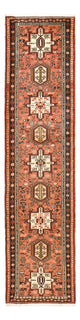 Alfombra de pasillo Alfombra persa - Nómada - 288 x 73 cm - rojo claro