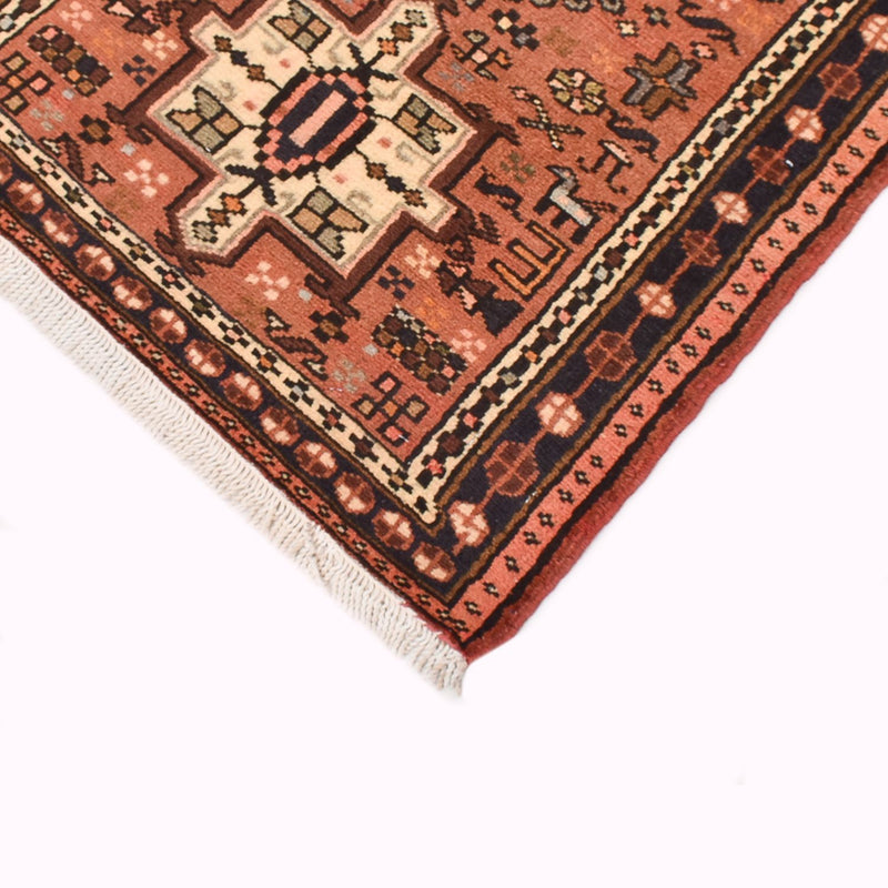 Alfombra de pasillo Alfombra persa - Nómada - 288 x 73 cm - rojo claro
