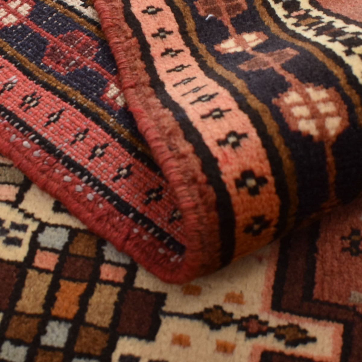 Alfombra de pasillo Alfombra persa - Nómada - 288 x 73 cm - rojo claro