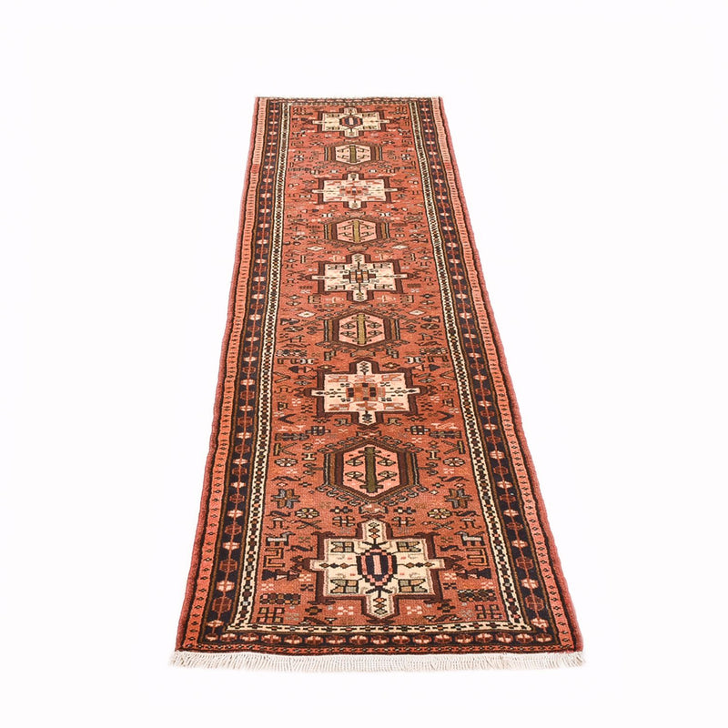 Alfombra de pasillo Alfombra persa - Nómada - 288 x 73 cm - rojo claro