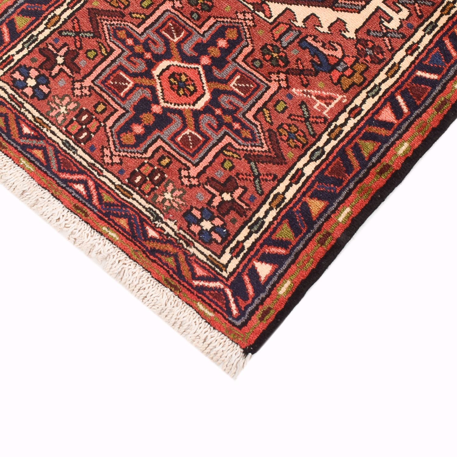 Alfombra de pasillo Alfombra persa - Nómada - 290 x 68 cm - rojo claro