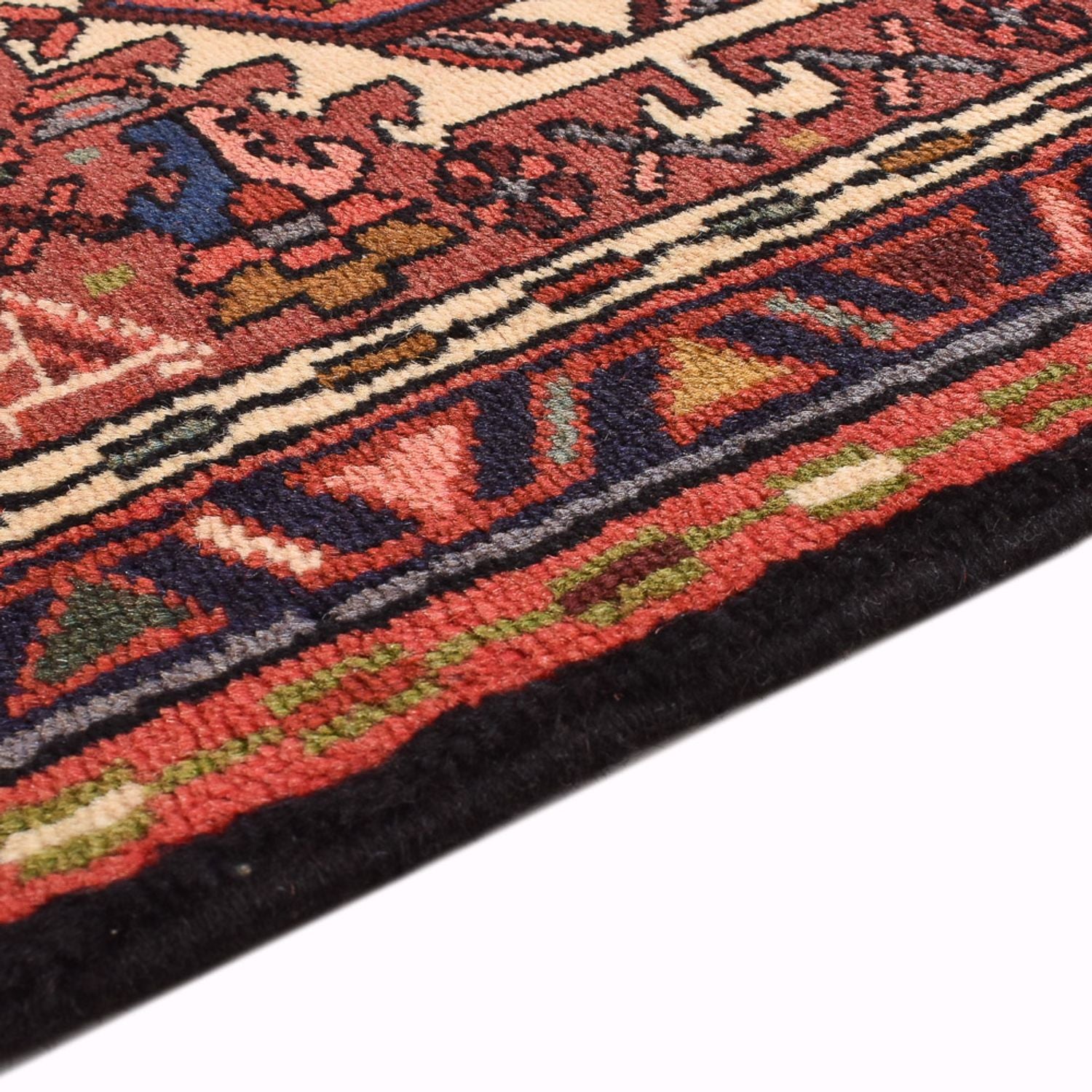 Alfombra de pasillo Alfombra persa - Nómada - 290 x 68 cm - rojo claro