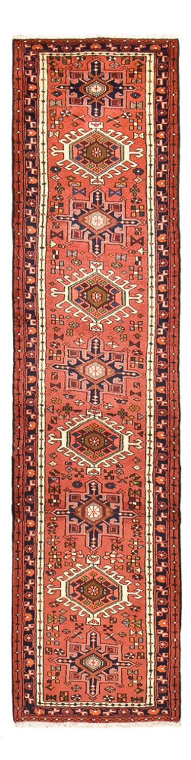 Alfombra de pasillo Alfombra persa - Nómada - 297 x 70 cm - rojo claro