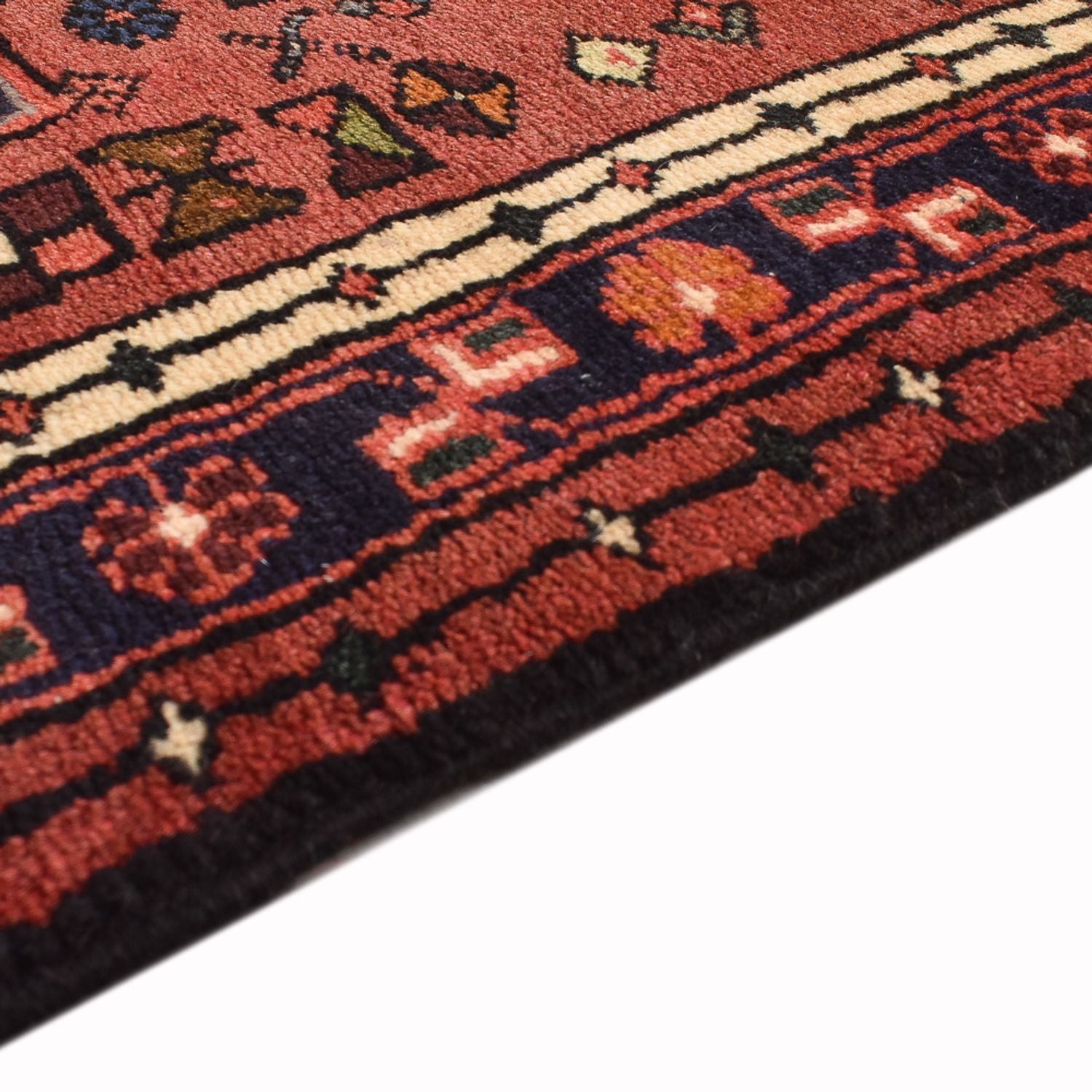 Alfombra de pasillo Alfombra persa - Nómada - 297 x 70 cm - rojo claro