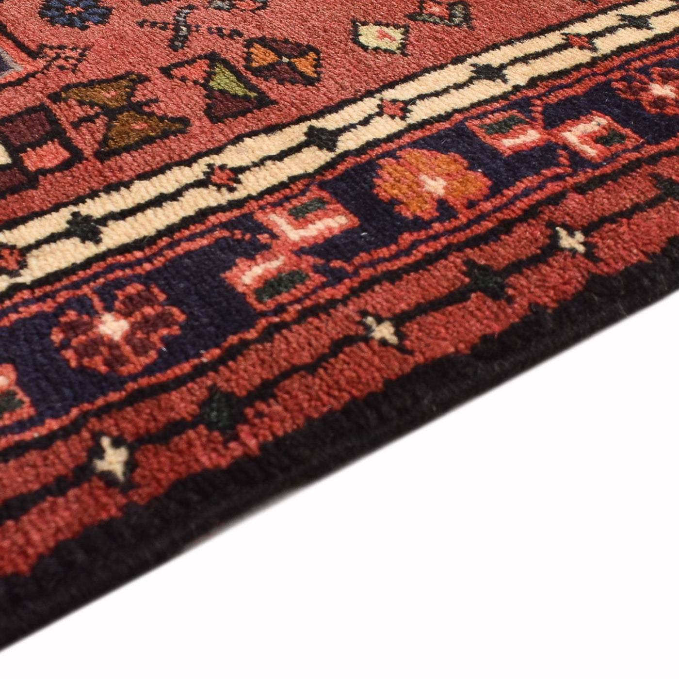 Alfombra de pasillo Alfombra persa - Nómada - 297 x 70 cm - rojo claro