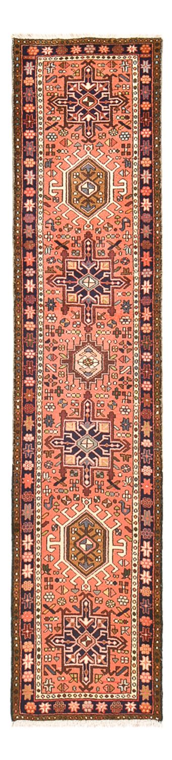 Alfombra de pasillo Alfombra persa - Nómada - 290 x 65 cm - rojo claro