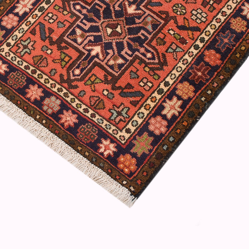 Alfombra de pasillo Alfombra persa - Nómada - 290 x 65 cm - rojo claro
