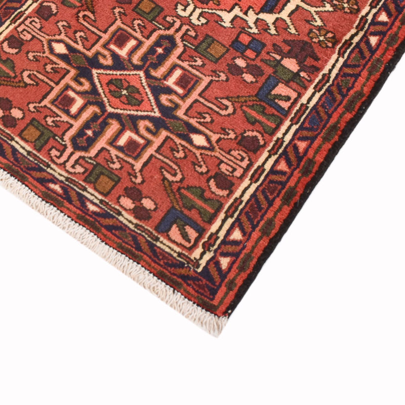 Alfombra de pasillo Alfombra persa - Nómada - 305 x 68 cm - rojo claro