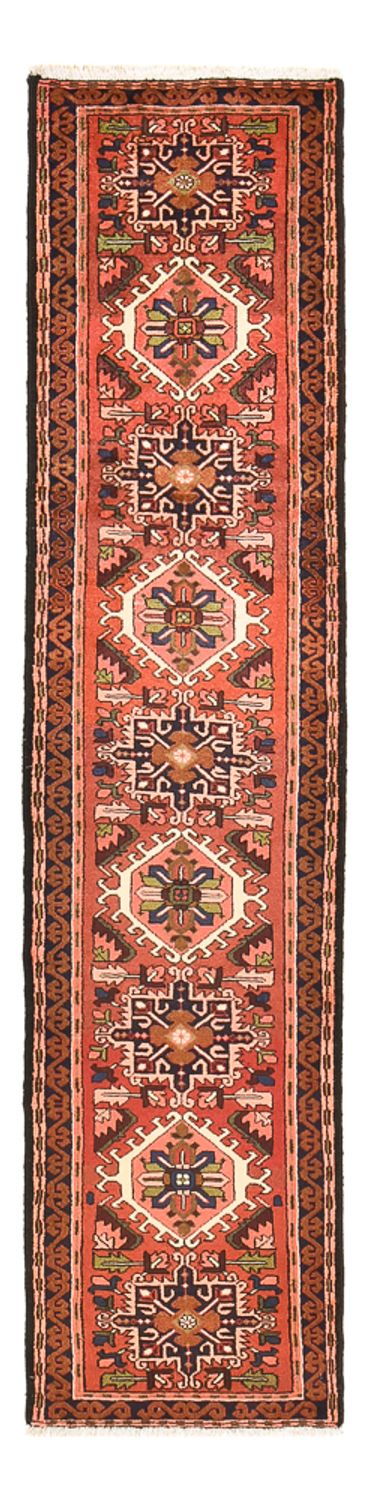 Alfombra de pasillo Alfombra persa - Nómada - 286 x 68 cm - rojo claro