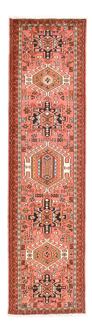 Alfombra de pasillo Alfombra persa - Nómada - 287 x 75 cm - rojo claro