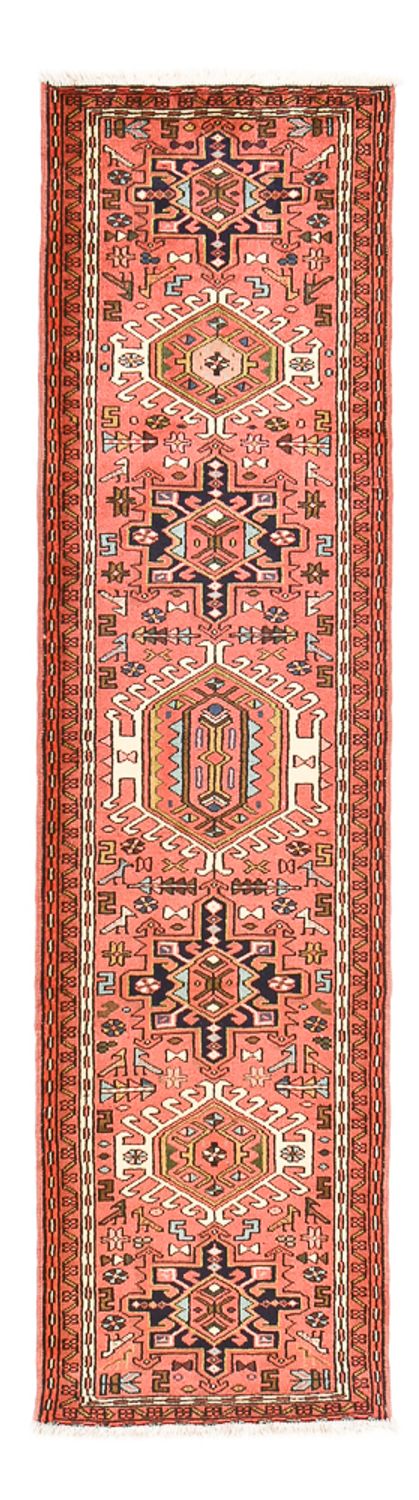 Alfombra de pasillo Alfombra persa - Nómada - 287 x 75 cm - rojo claro