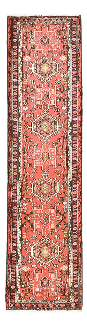 Alfombra de pasillo Alfombra persa - Nómada - 290 x 77 cm - rojo claro