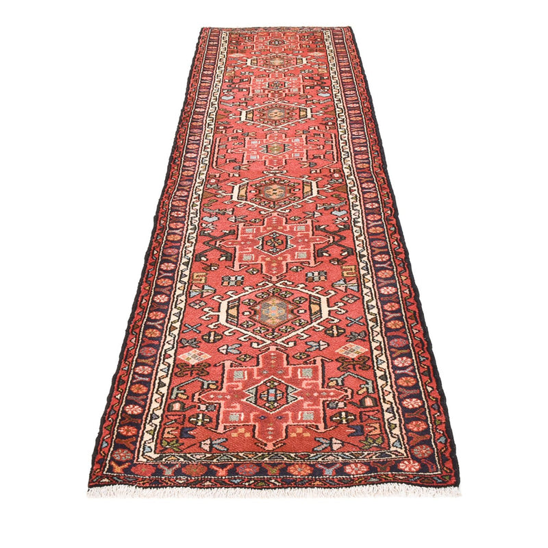 Alfombra de pasillo Alfombra persa - Nómada - 290 x 77 cm - rojo claro
