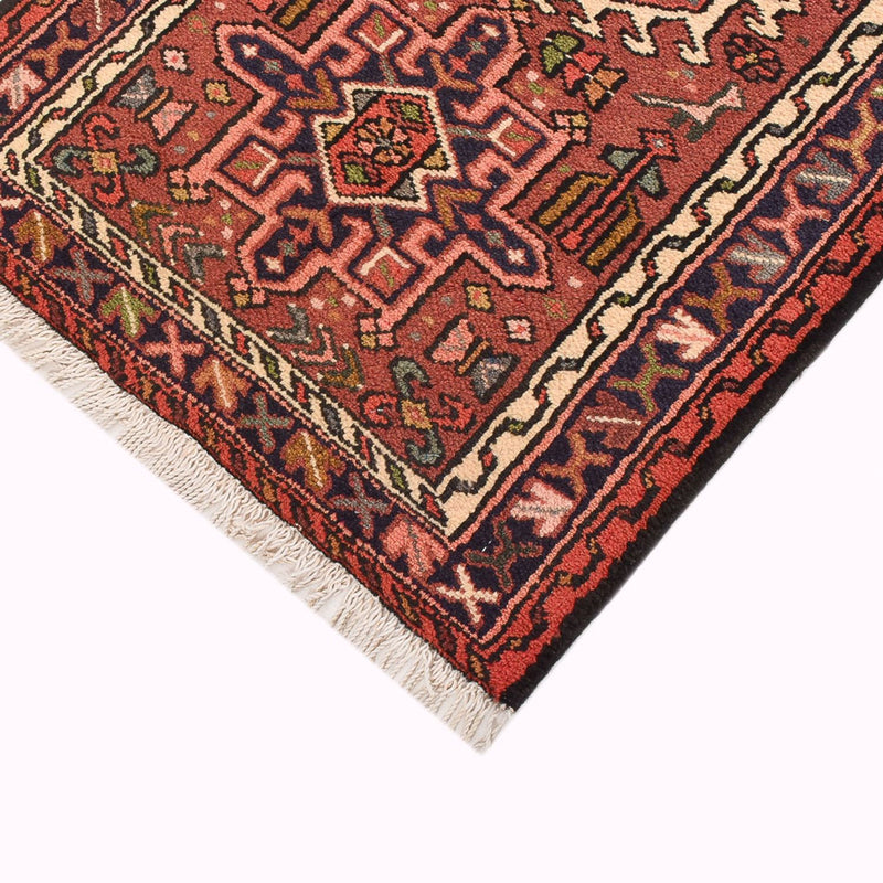Alfombra de pasillo Alfombra persa - Nómada - 278 x 67 cm - rojo claro