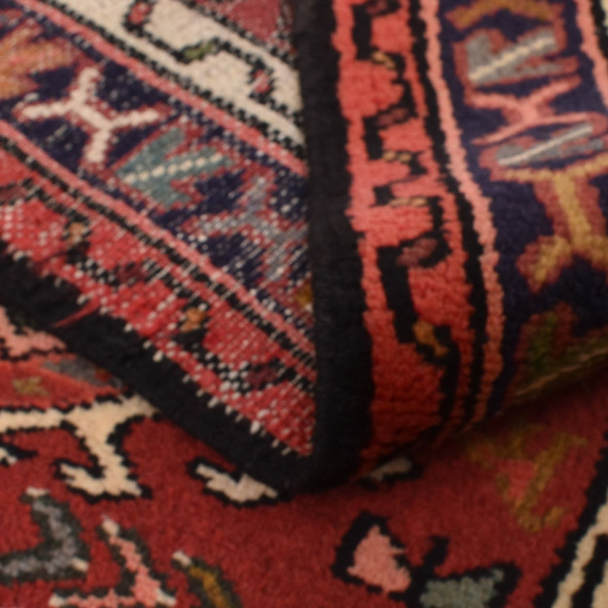 Alfombra de pasillo Alfombra persa - Nómada - 278 x 67 cm - rojo claro