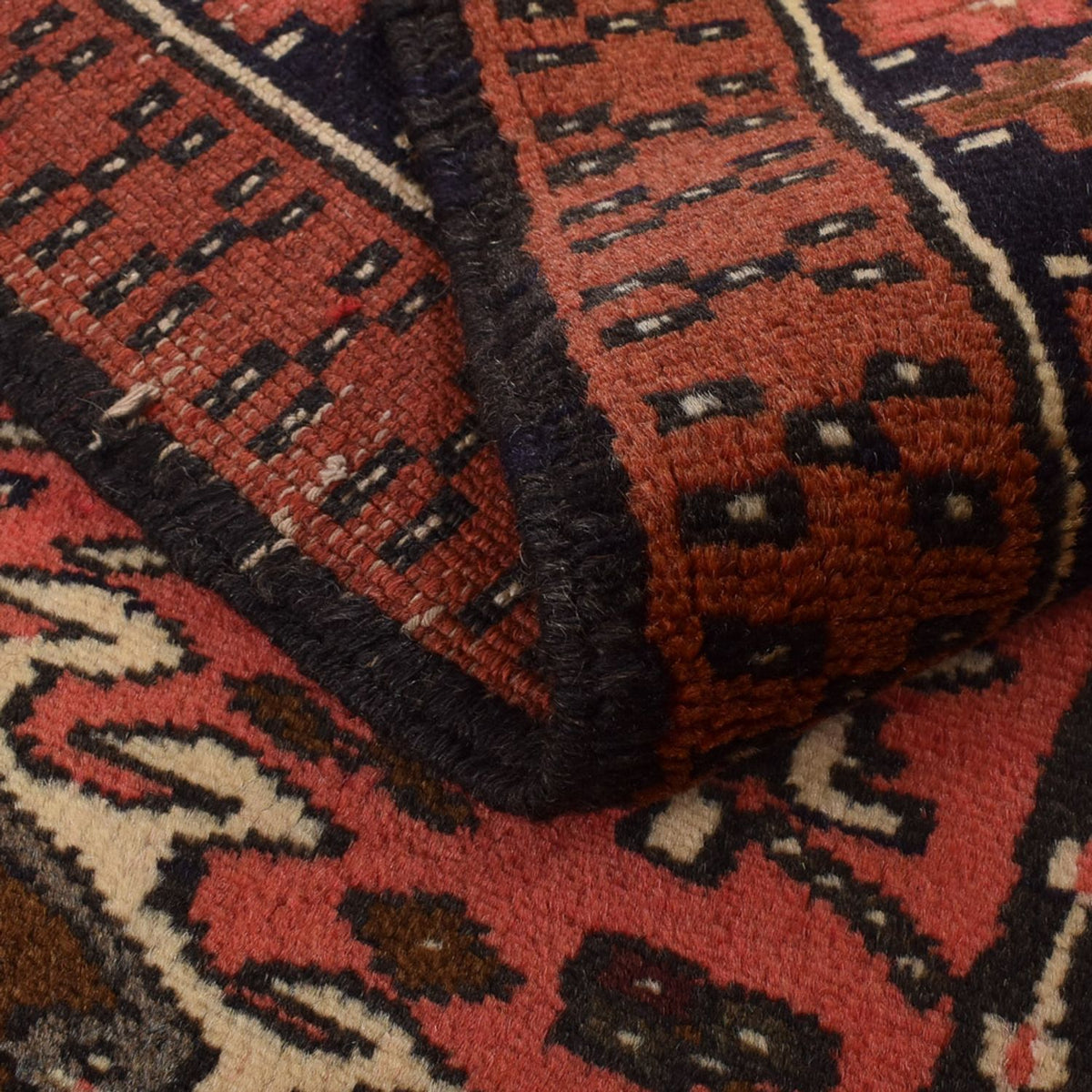 Alfombra de pasillo Alfombra persa - Nómada - 281 x 70 cm - rojo claro