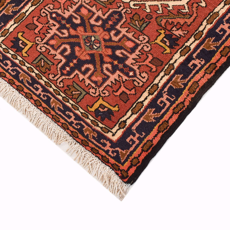 Alfombra de pasillo Alfombra persa - Nómada - 282 x 73 cm - rojo claro