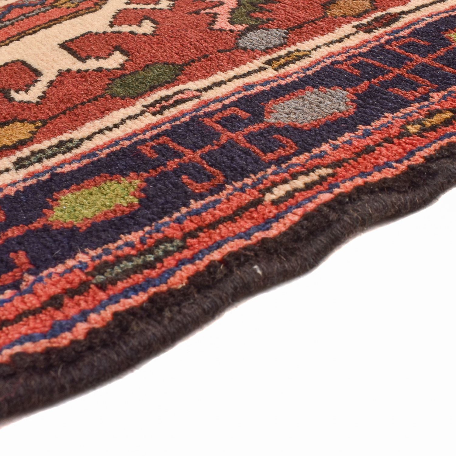 Alfombra de pasillo Alfombra persa - Nómada - 290 x 72 cm - rojo claro