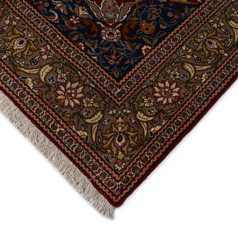 Alfombra persa - Real - 285 x 198 cm - rojo oscuro