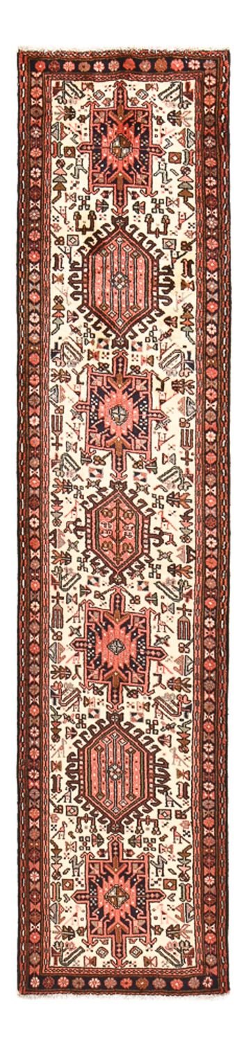 Alfombra de pasillo Alfombra persa - Nómada - 298 x 73 cm - crema