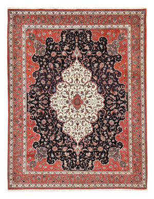 Alfombra persa - Bidjar - 380 x 296 cm - azul oscuro