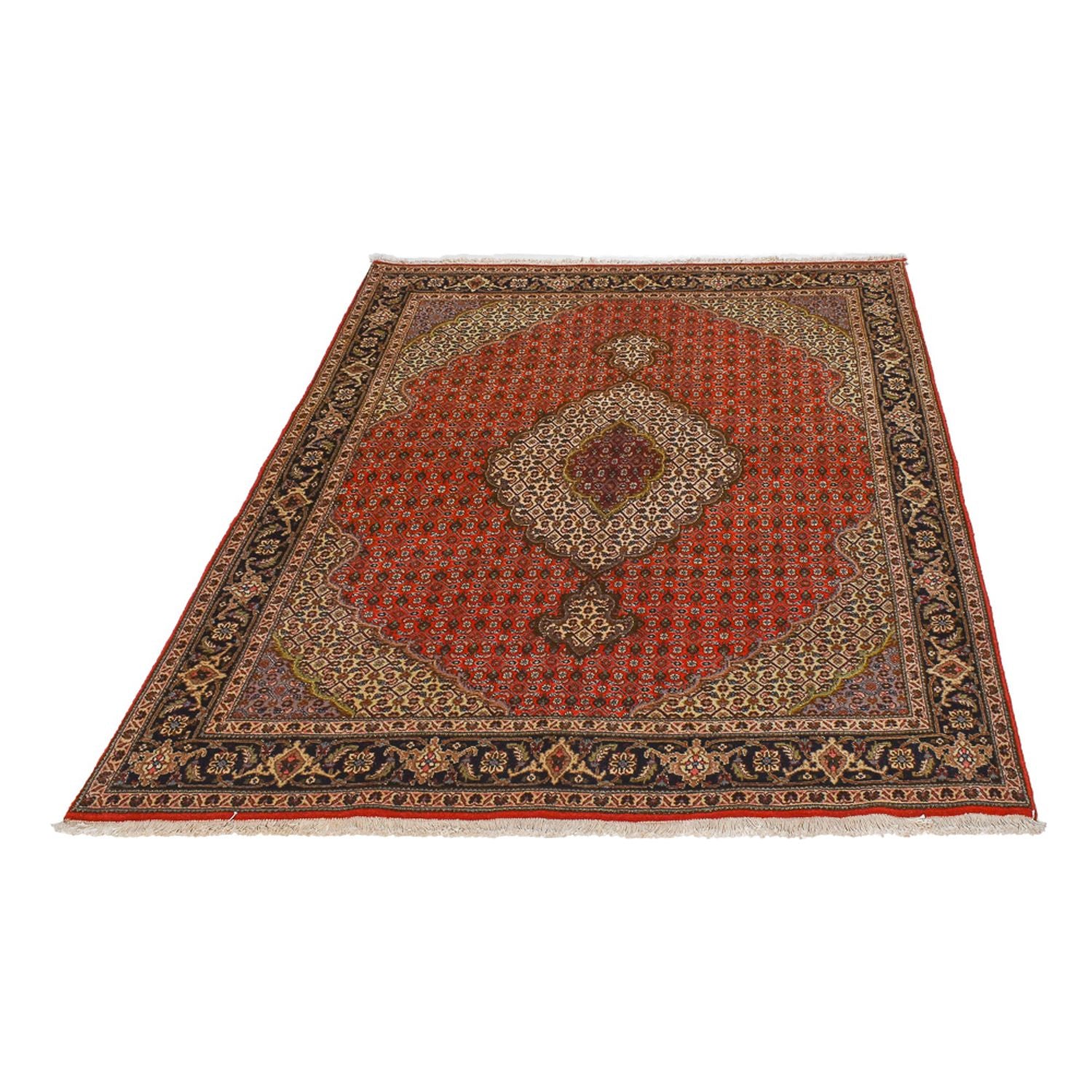 Alfombra Persa - Tabriz - Real - 200 x 154 cm - rojo