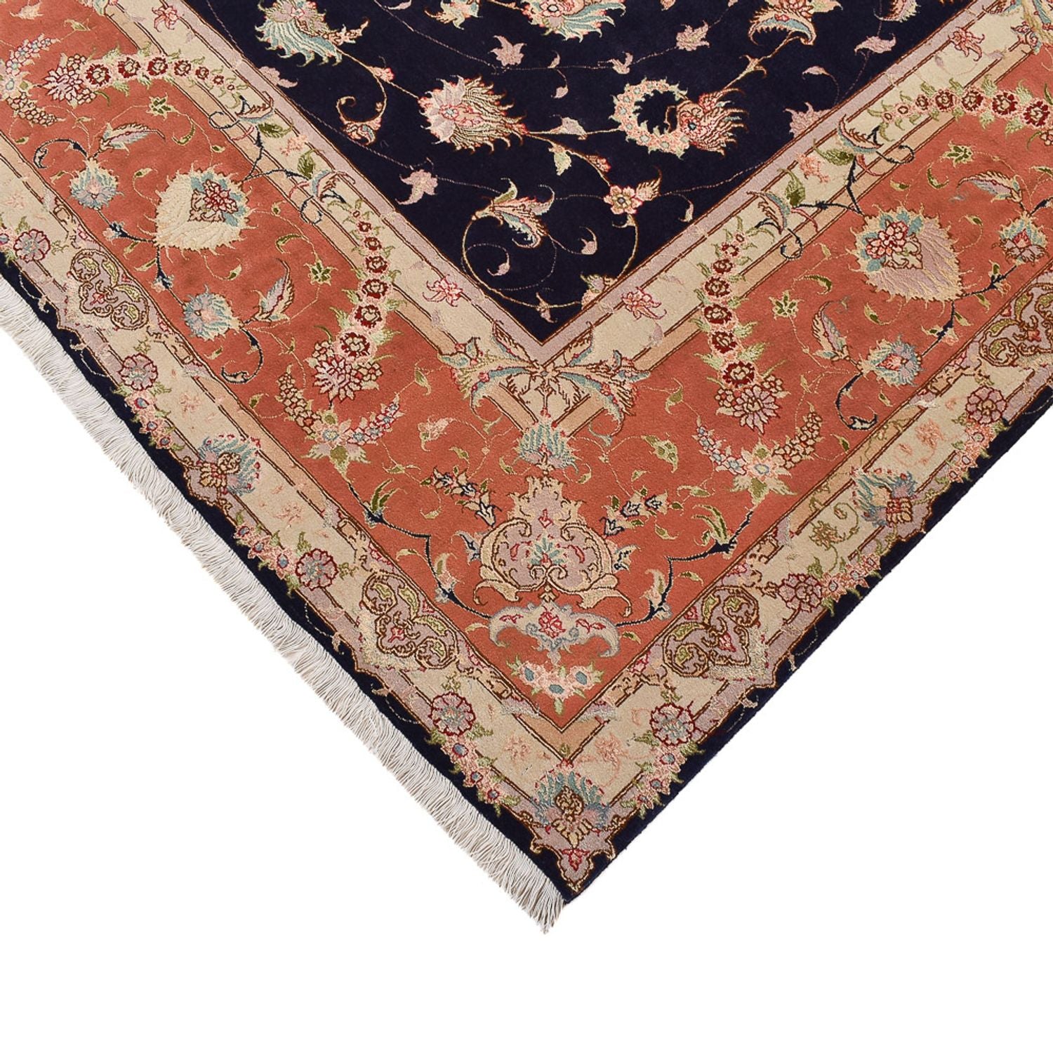 Alfombra persa - Clásica - 287 x 250 cm - azul oscuro