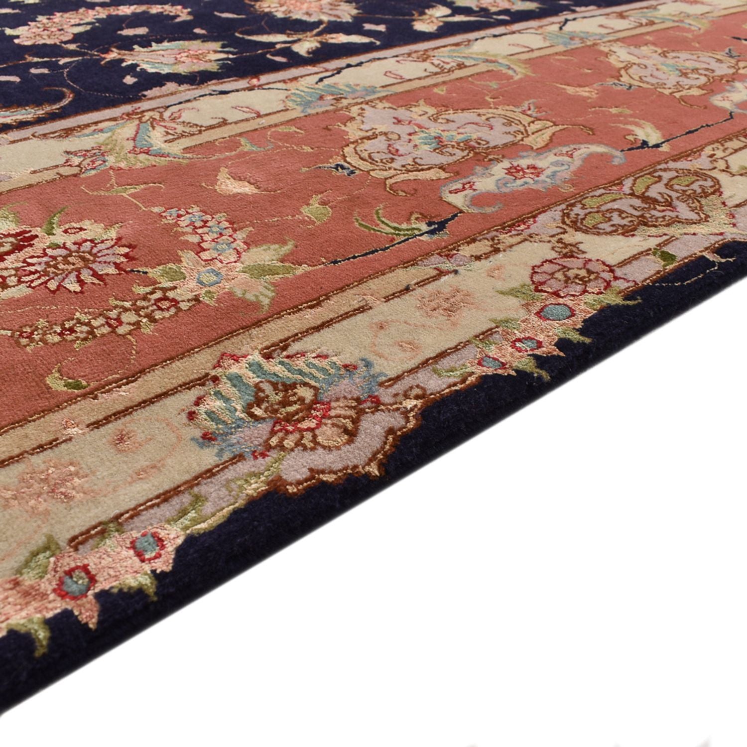 Alfombra persa - Clásica - 287 x 250 cm - azul oscuro