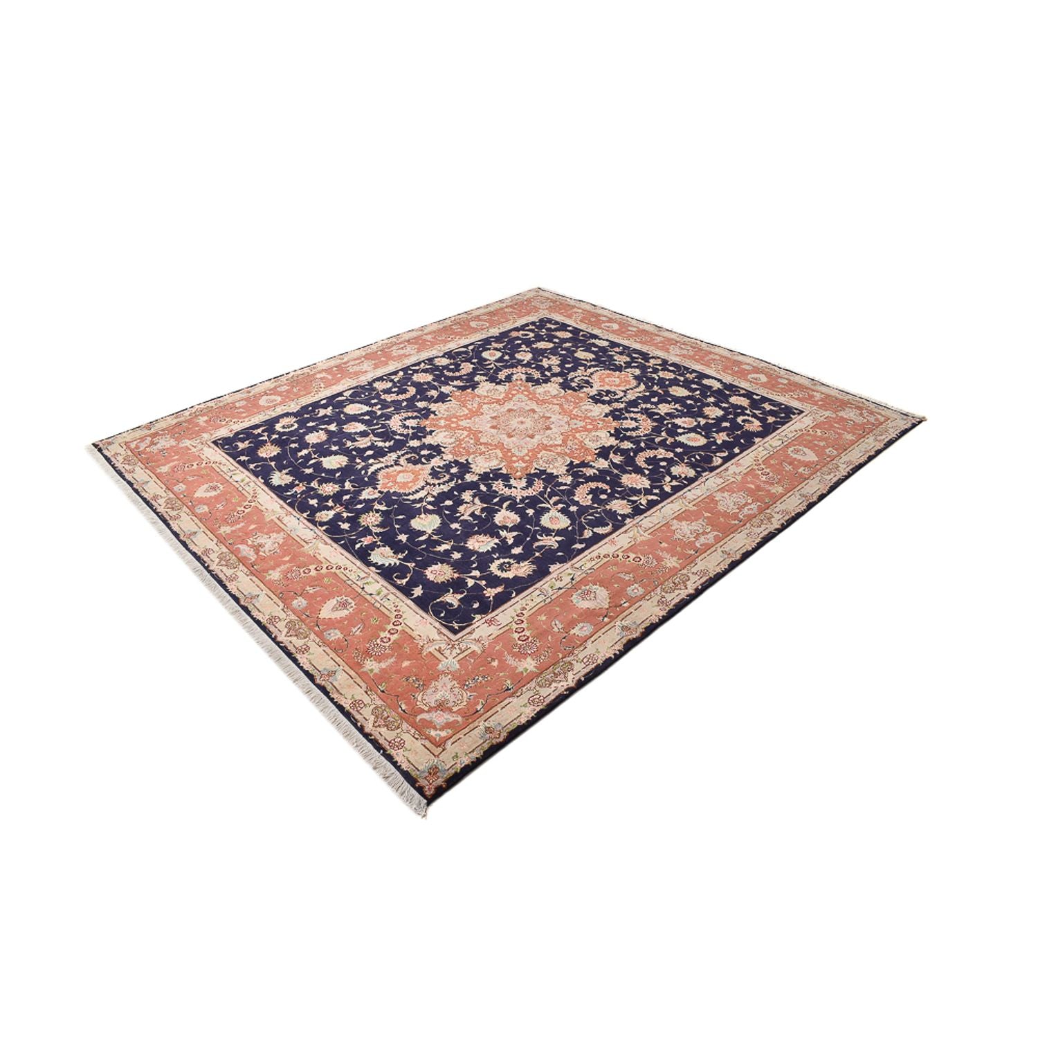Alfombra persa - Clásica - 287 x 250 cm - azul oscuro