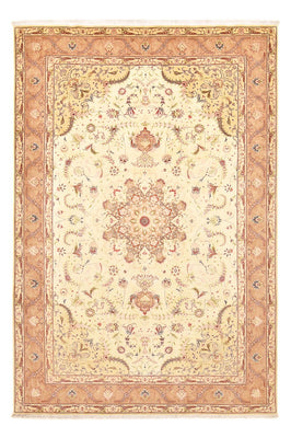 Alfombra Persa - Tabriz - Real - 300 x 200 cm - beige claro