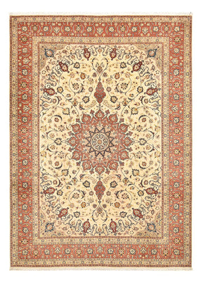 Alfombra Persa - Tabriz - Real - 358 x 250 cm - beige claro