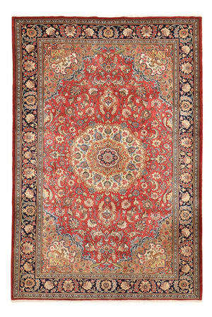 Alfombra persa - Ghom - 308 x 200 cm - rojo