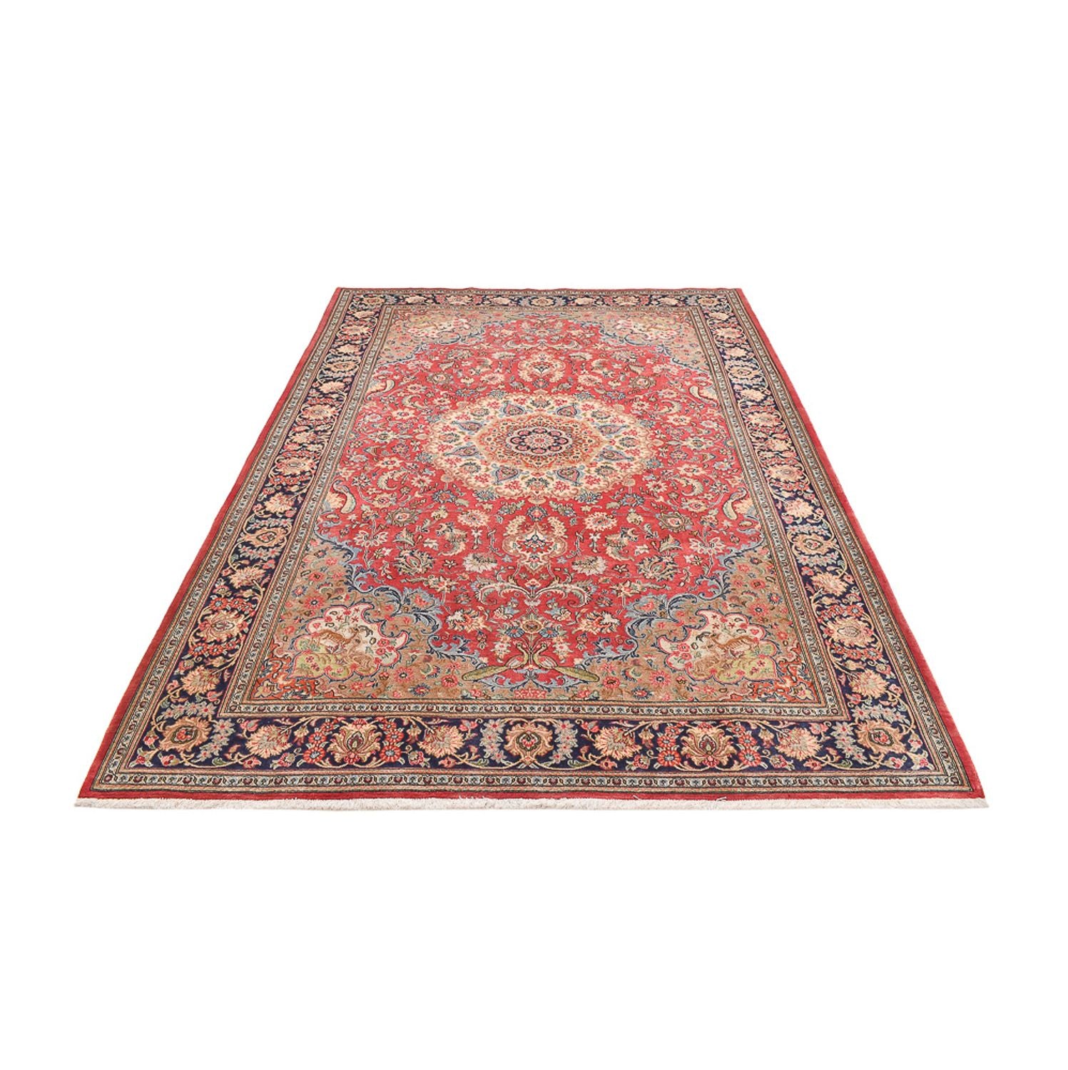 Alfombra persa - Ghom - 308 x 200 cm - rojo