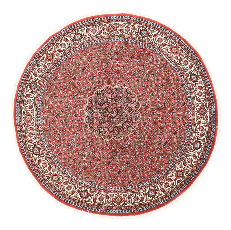 Alfombra persa - Bidjar redondo  - 150 x 150 cm - óxido