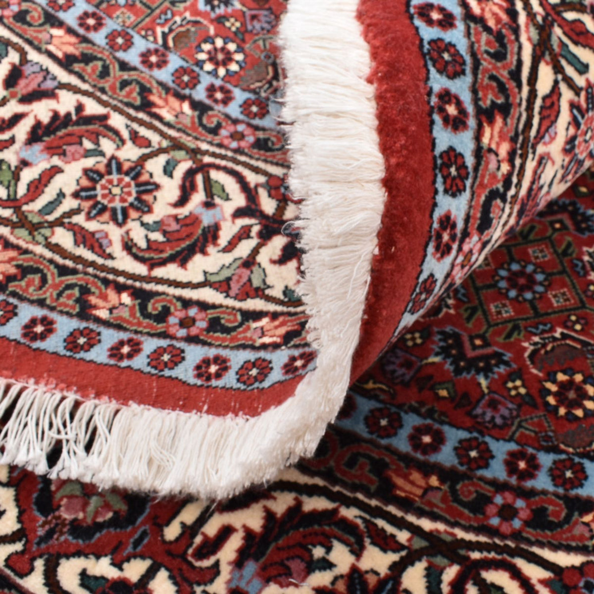 Alfombra persa - Bidjar redondo  - 150 x 150 cm - óxido