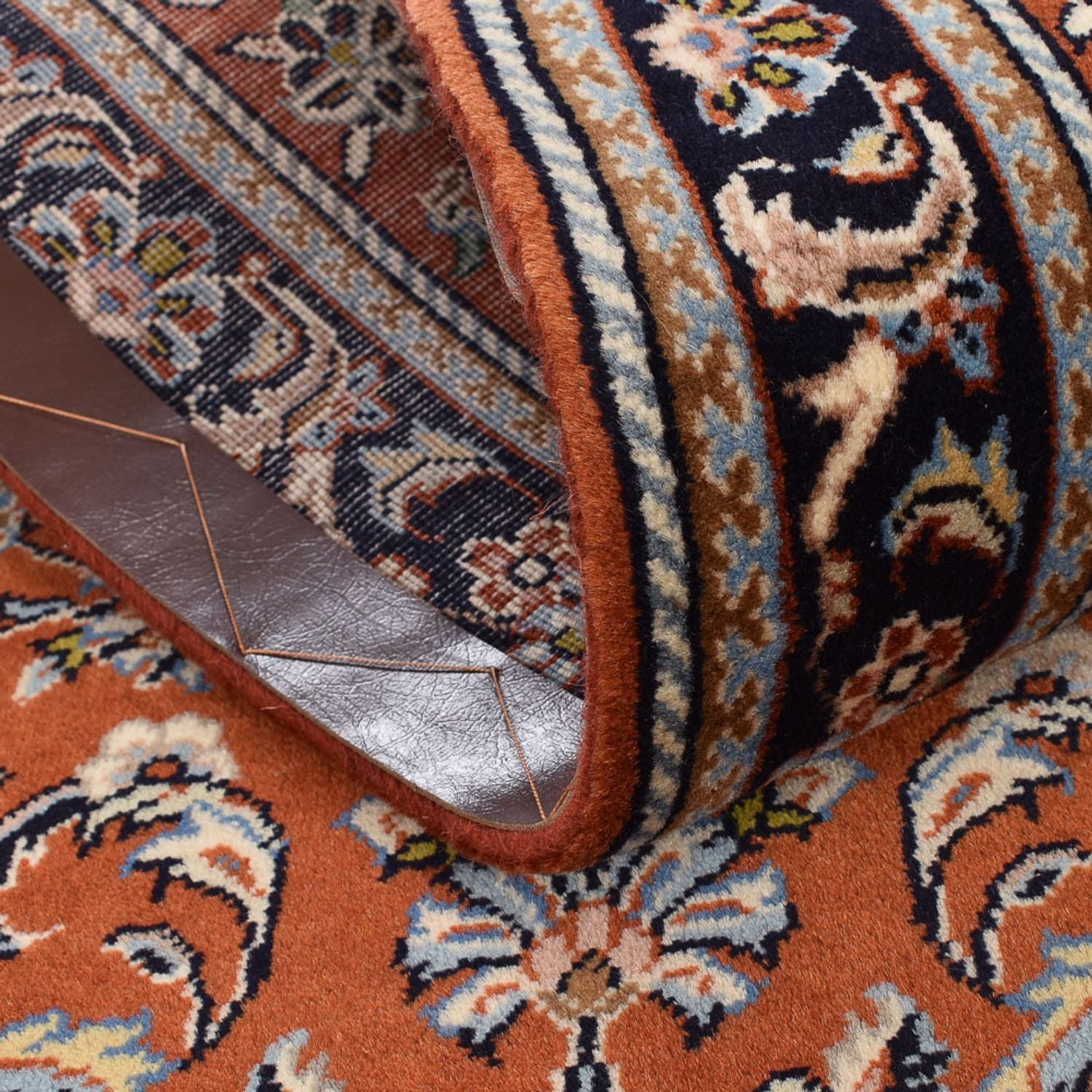 Alfombra de pasillo Alfombra persa - Clásica - 383 x 69 cm - naranja