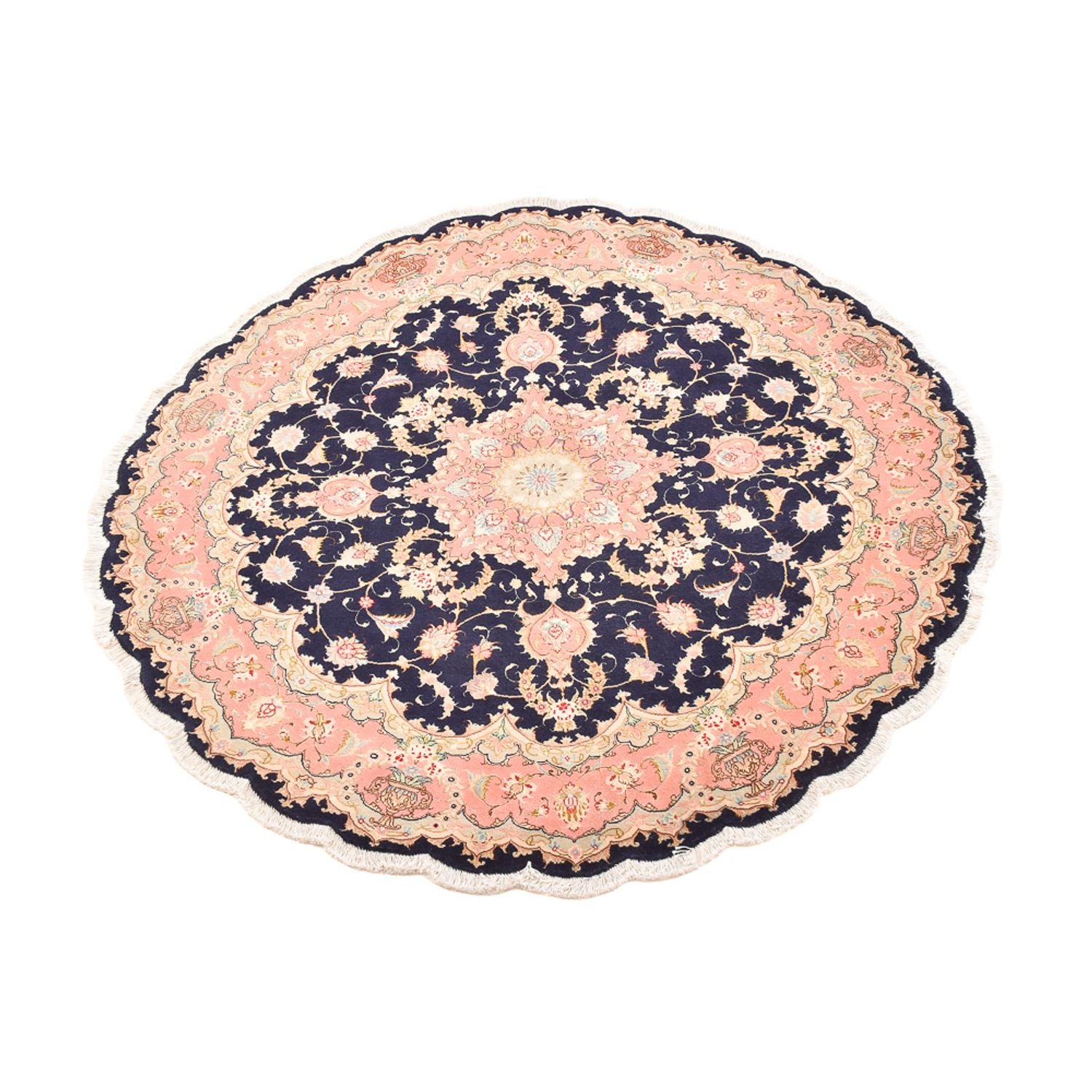 Alfombra Persa - Tabriz - Prima redondo  - 150 x 150 cm - multicolor